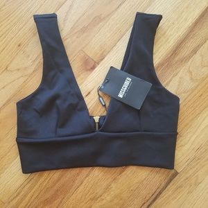 Missguided Black Bra